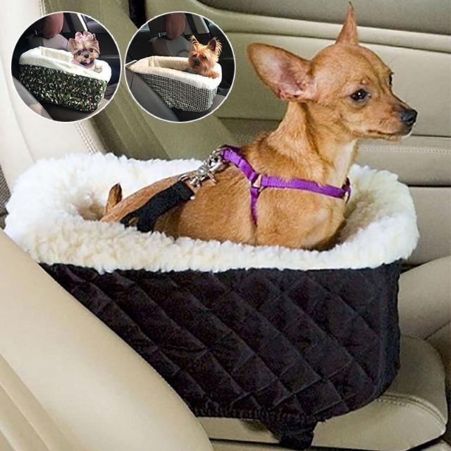 Universal Vehicle Armrest Box Pet Carrier Seat Non-Slip - Fidoming